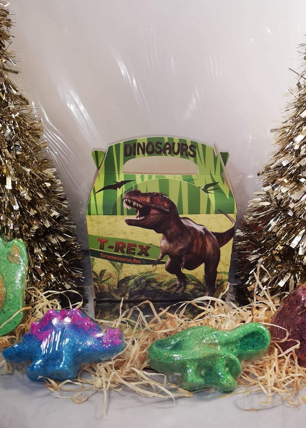 Dinosaur Bath Bomb Gift Set